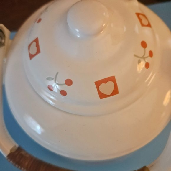 vintage raintree heart and home collection farm scene teapot 1.5 quart Japan - Picture 4 of 8